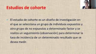 Tipos de estudios epidemiológicos