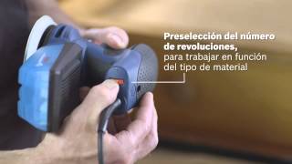 Miniatura del v&iacute;deo sobre Bosch GEX 125-1 AE vs Makita BO5041