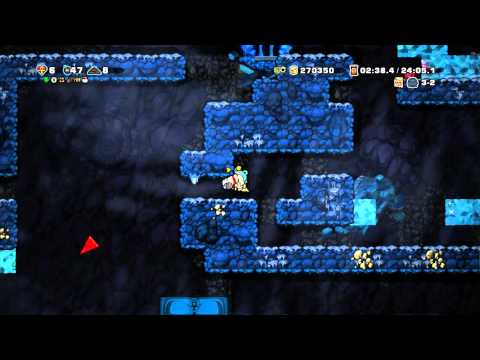 Spelunky Daily Challenge - March 11, 2015 (Let's Play/60 FPS)