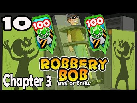 Robbery Bob Hack 100 Teleport Mine And Wind Up Toy Chapter 3 Es 10