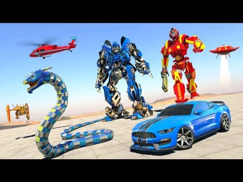 Anaconda Robot Car Transform Games_ Android Gameplay | Toy Games |
