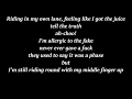 Kid Ink - I don't care ft. Maejor Ali (Lyrics Only)