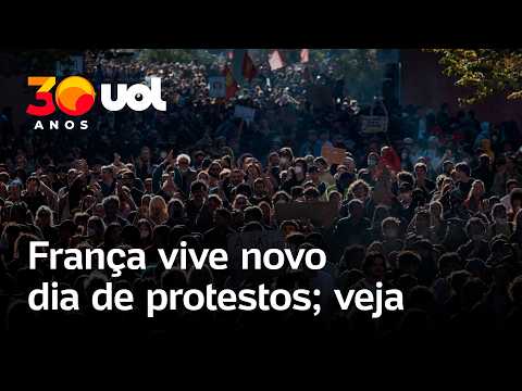 França enfrenta novos protestos contra o custo de vida e por melhores condições de estudo; vídeos
