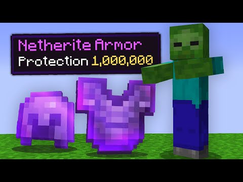 halvetone - Minecraft, But Mobs Drop OP Items...