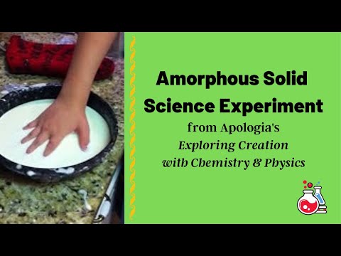 Solid Science Experiments Amorphous Solid – Science Experiment