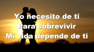 Antoni Santos   Necesito de ti  con letra