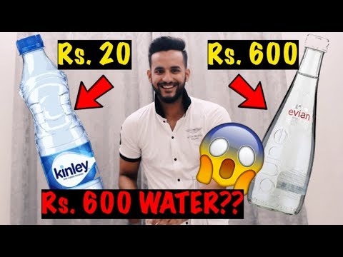 Rs. 20 WATER VS Rs. 600 WATER😱