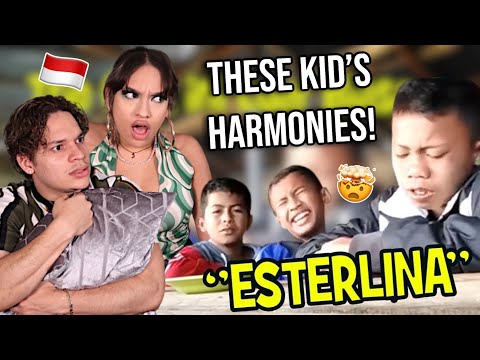 Just HOW!?  Latinos react to Indonesian Kids AMAZING HARMONIES singing 'Esterlina'