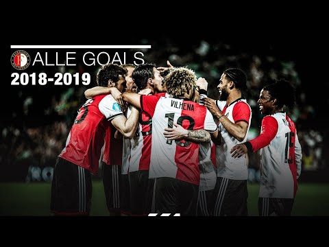 GOALS | Alle 75 Eredivisiedoelpunten van Feyenoord in 2018-2019