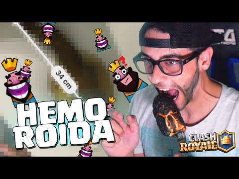 QUASE MORRI COM ISSO!  CLASH ROYALE