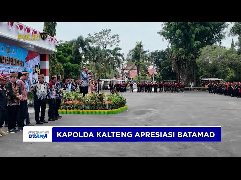 KAPOLDA KALTENG HADIRI PENGUKUHAN BATAMAD &amp; FORUM KOORDINASI DAMANG KEPALA ADAT