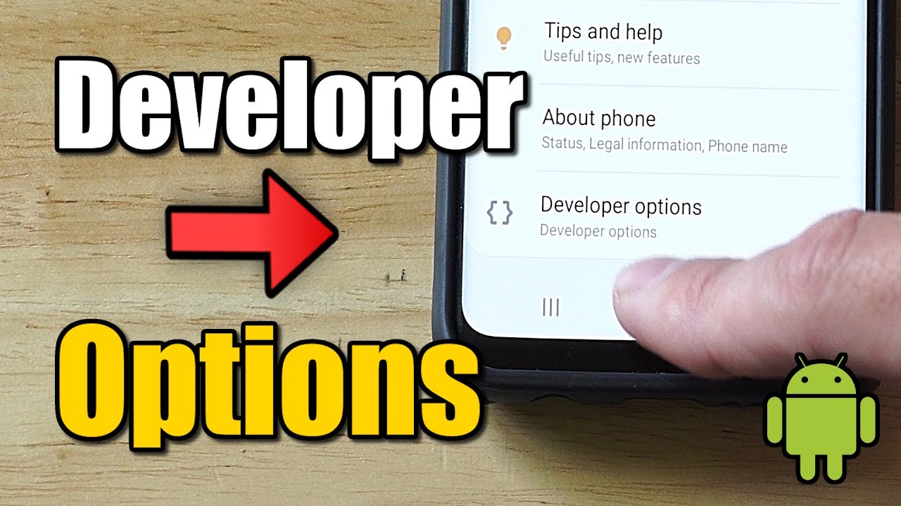 How to Enable or Disable Developer Options on Android Phone (2025 Tutorial)