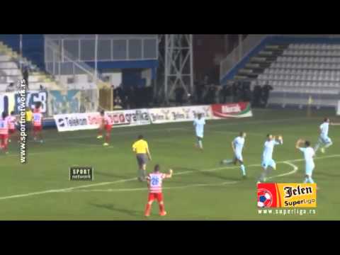 JSL 2014/15: 12.Kolo: Novi Pazar - Borac 2:2 (1:2)