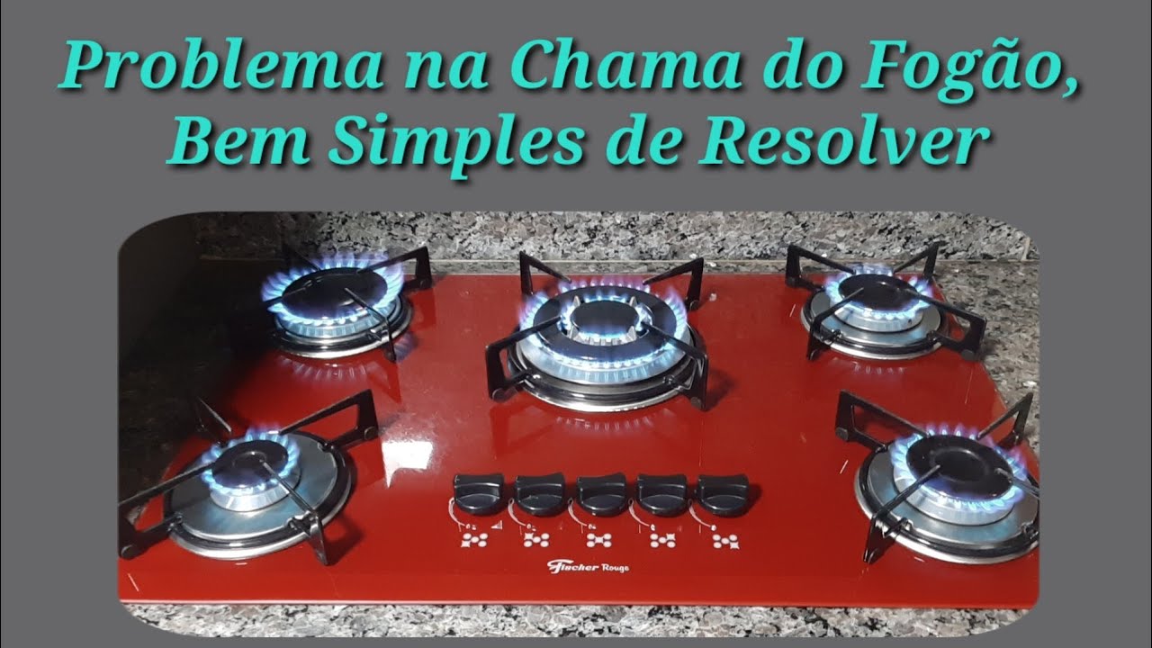 Fogão Saindo Muita Chama, Entenda o Porquê #keilamartins