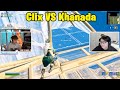 Clix VS Khanada 2v2 TOXIC Fights w/ Mongraal & MrSavage!