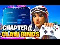 NEW BEST Controller Binds For Fortnite Players Claw Double Claw