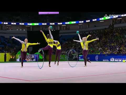 FINLAND group 3 BALLS/2 HOOPS 22,0 - WCh Rio 2025