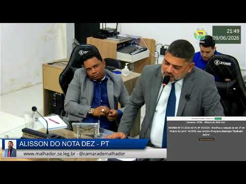 26º SESSÃO ORDINÁRIA DE 2026