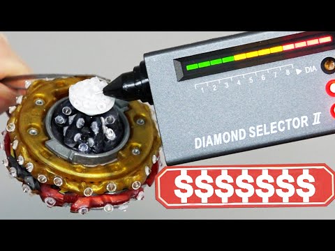 DIAMOND BEYBLADE! | Epic Illegal Beyblade Burst Modification - Iced Out Diamond Spriggan