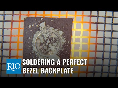 Soldering a Perfect Bezel Backplate