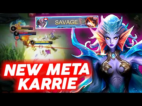 New Meta Karrie | Incredible Top 1 Global Build - Ely MLBB Youtube