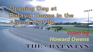 Opening Day at Batavia Downs in the Age of COVID