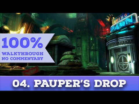 Bioshock 2 Remastered Walkthrough (Hard, No Damage, All Collectibles) 04 PAUPER'S DROP