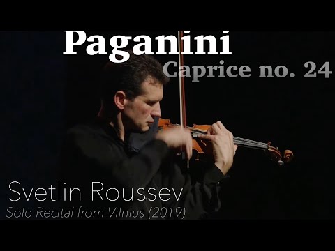 Paganini Caprice No.24 | Svetlin Roussev