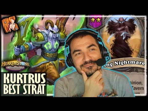 KURTRUS IS FANTASTIC WITH THIS STRAT! - Hearthstone Battlegrounds
