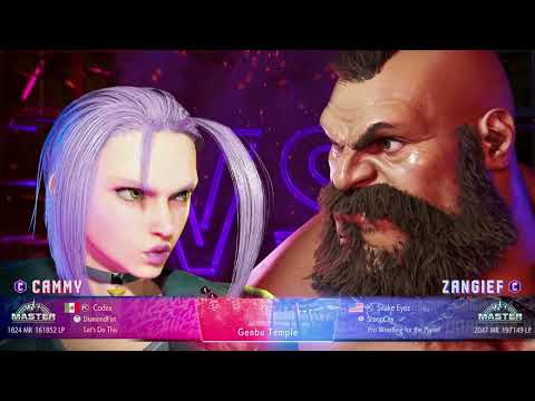 SF6 l  Codex (Cammy) VS  Snake Eyez (Zangief) l Data Replay Ranked Matches