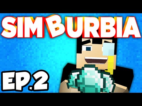 Minecraft: Simburbia Ep.2 - WAFFLOPOLIS! (Minecraft 1.8)