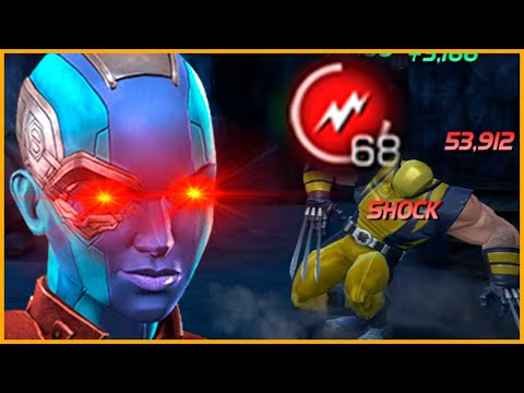 BUFFED NEBULA MELTS ROL WOLVERINE