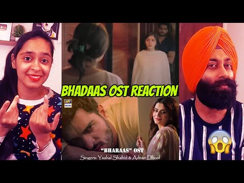 Indian Reaction on Bharaas OST |  Yashal Shahid & Adnan Dhool | PunjabiReel TV