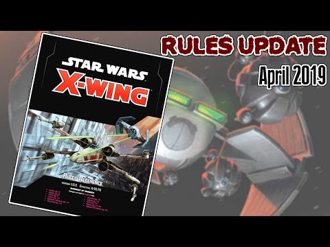 X-wing Second Edition - Rules Update April 2019 (re-upload)