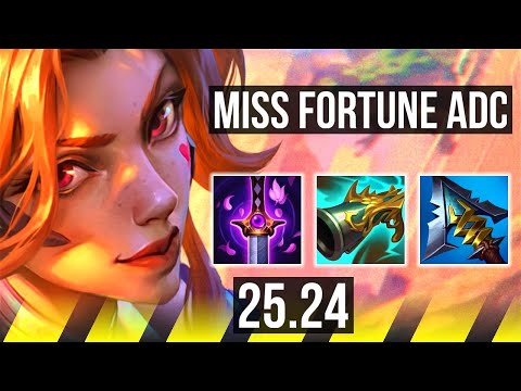 MISS FORTUNE & Rakan vs APHELIOS & Blitzcrank (ADC) | KR Master | 25.24