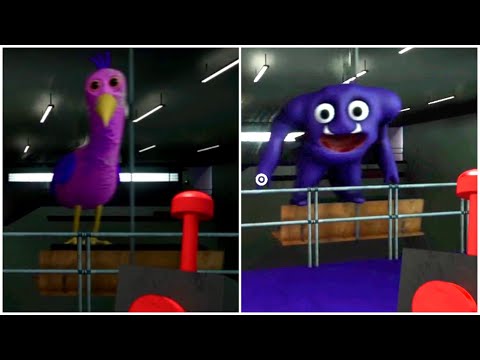 Captain Fiddles and Opila Bird Chase Scenes (Garten of Banban)