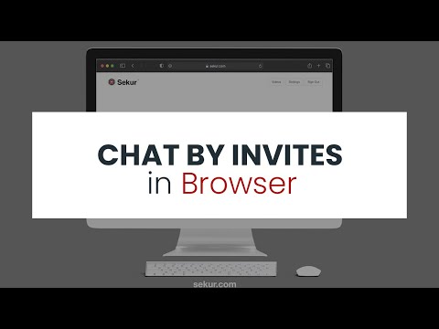 Chat By Invites From A Browser