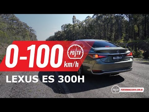 2019 Lexus ES 300h 0-100km/h & engine sound