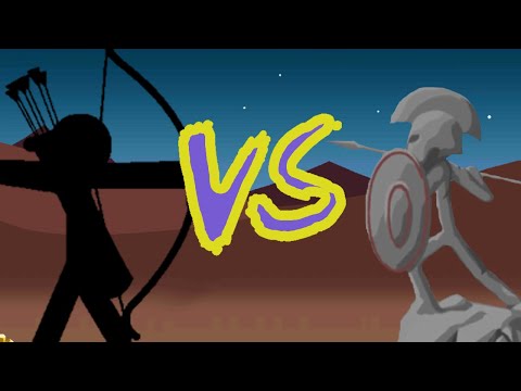 Archidons vs The Archidon/Spearton Statue - Insane // Stick War Legacy