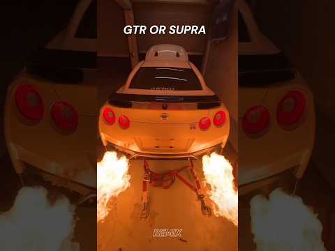 GTR OR SUPRA? 🤔