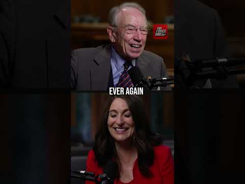 Senator Chuck Grassley reveals to 'Pod Force One' how he stays so spry #shorts