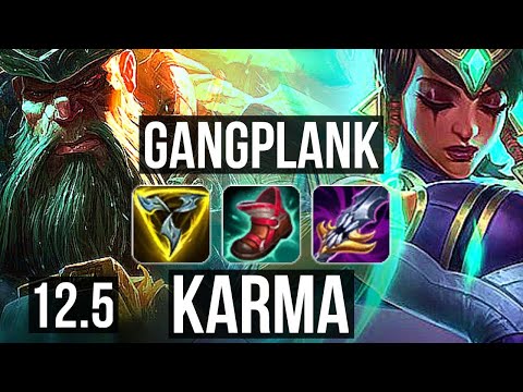 GP vs KARMA (TOP) (DEFEAT) | 5/0/3, 1.6M mastery, 400+ games | NA Master | 12.5