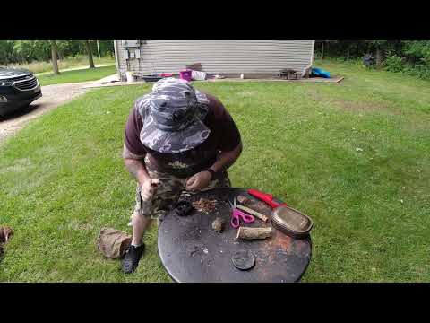 How To Start A Fire With Chert & Steel