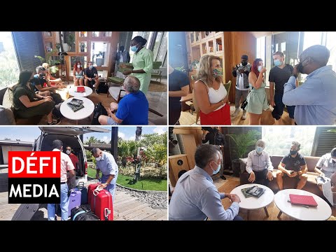 Réouverture totale : Le sega «Bare ala mo vini» accueille à un couple portugais en lune de miel