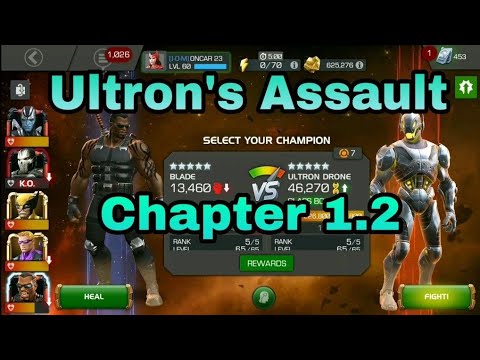 Ultron's Assault Chapter 1.2 - Variant (Marvel Contest Of Champions)
