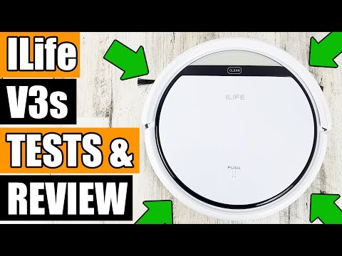 ILiife V3s Pro Robot Vacuum TESTS & REVIEW
