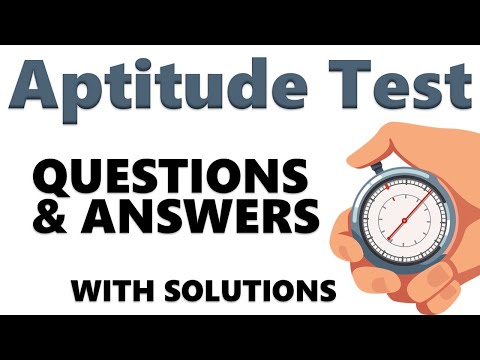 How to Pass Aptitude Test - Questions and Answers with Solutions!