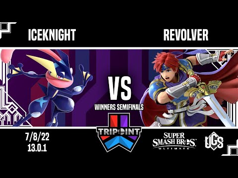 Tripoint Smash 150  -  Winners Semifinals  -  IceKnight(Greninja) Vs. Revolver(Roy)