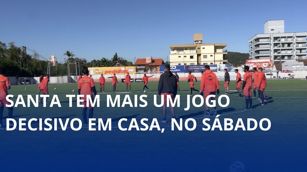 Santa tem mais um jogo decisivo em casa, no sábado
