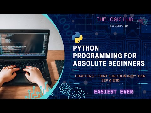 Python Programming For Absolute Beginners 2 The Print Function In Python End And Sep